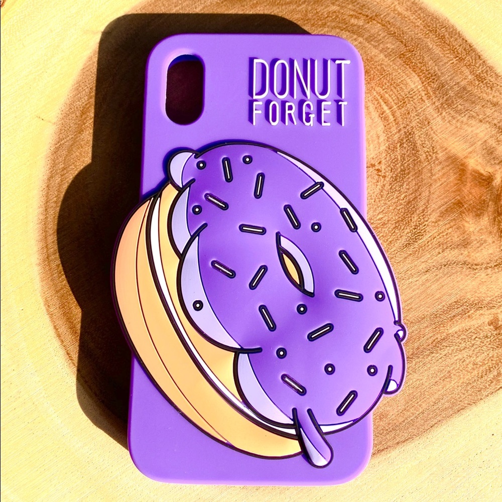 Donut IPhone Case  10 X or XS